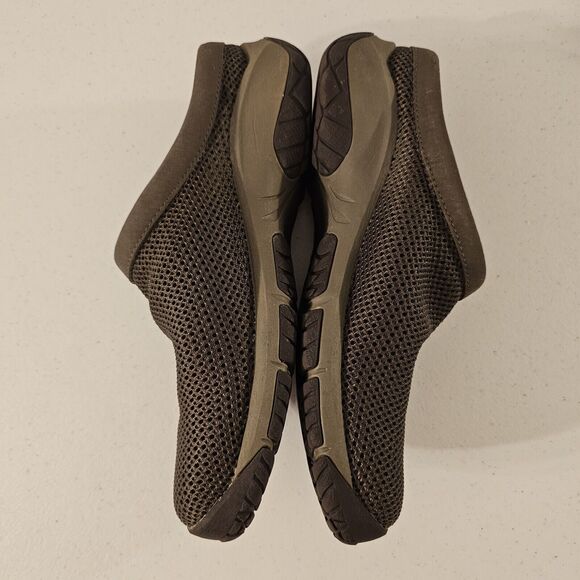 Merrell Mocha Mesh Slides‎ Dark Earth Cocoa Clogs Comfort EUR 40.5 US Womens 9.5 - Picture 2 of 10